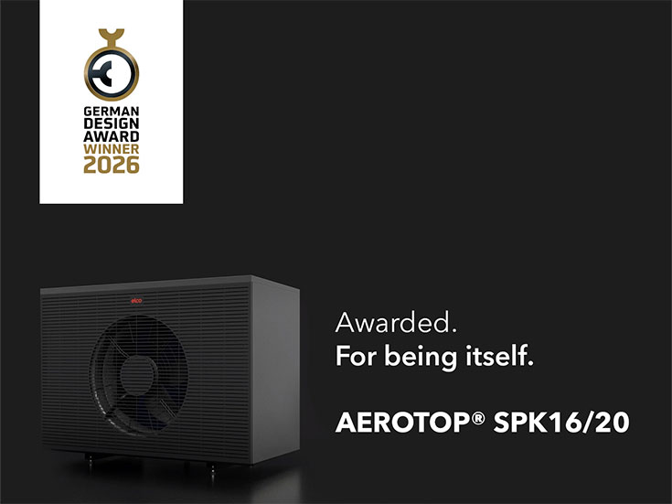 German Design Award für unsere AEROTOP®  SPK 16/20
