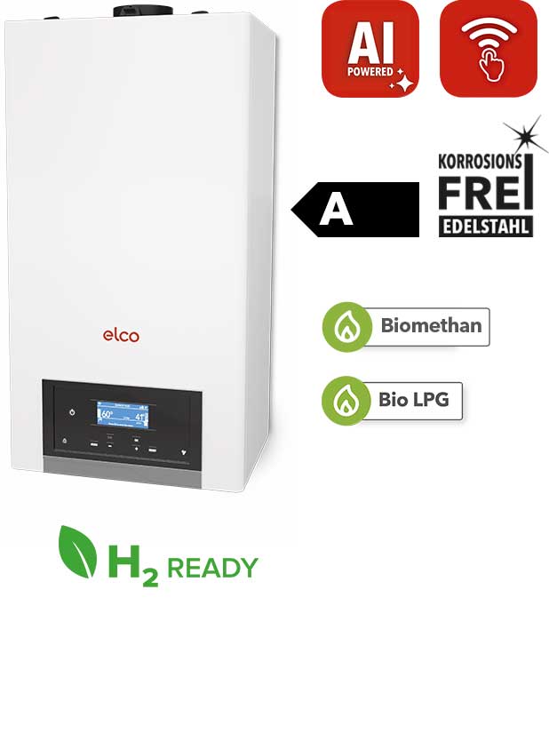 Gas-Brennwertlösung THISION MINI Combi