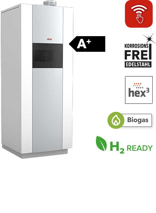 Gas-Brennwertlösung THISION S PLUS Compact V ELCO