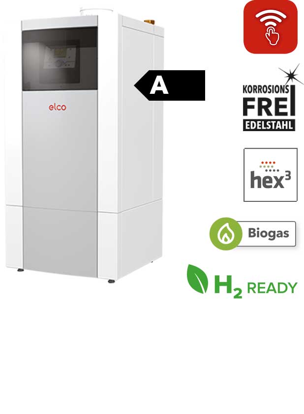 Gas-Brennwertlösung TRIGON S PLUS ELCO